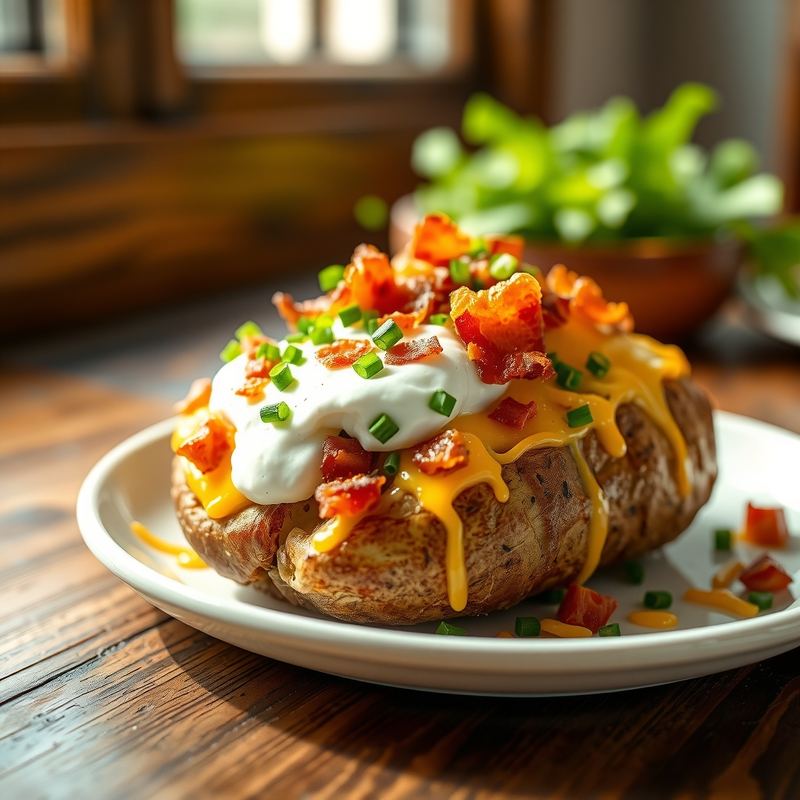 loaded potatoes